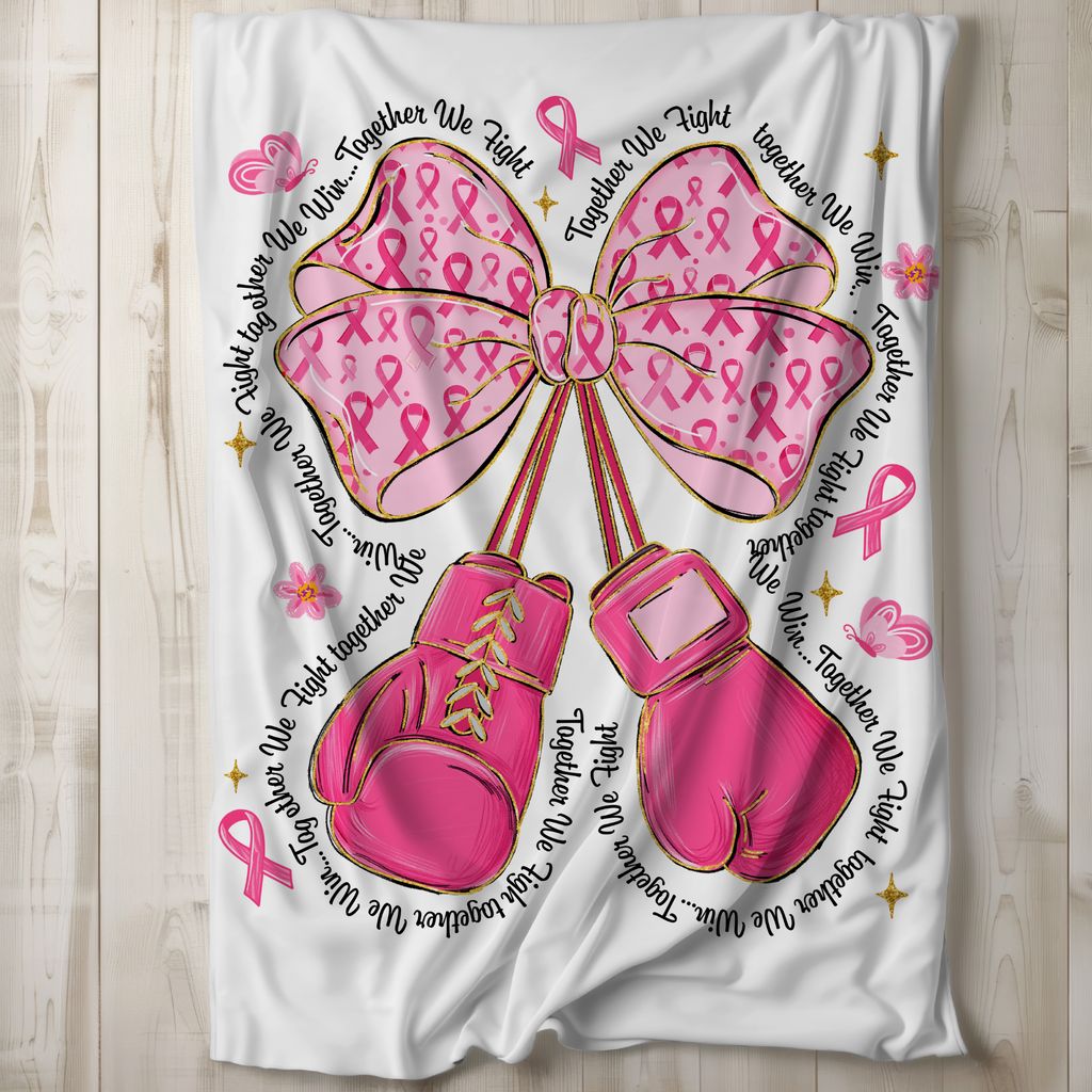 Cancer Warrior Plush Blanket