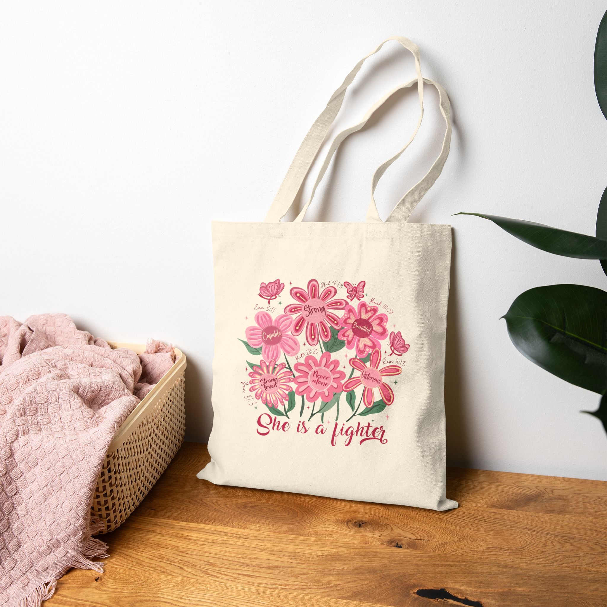 Cancer Awareness Tote Bag