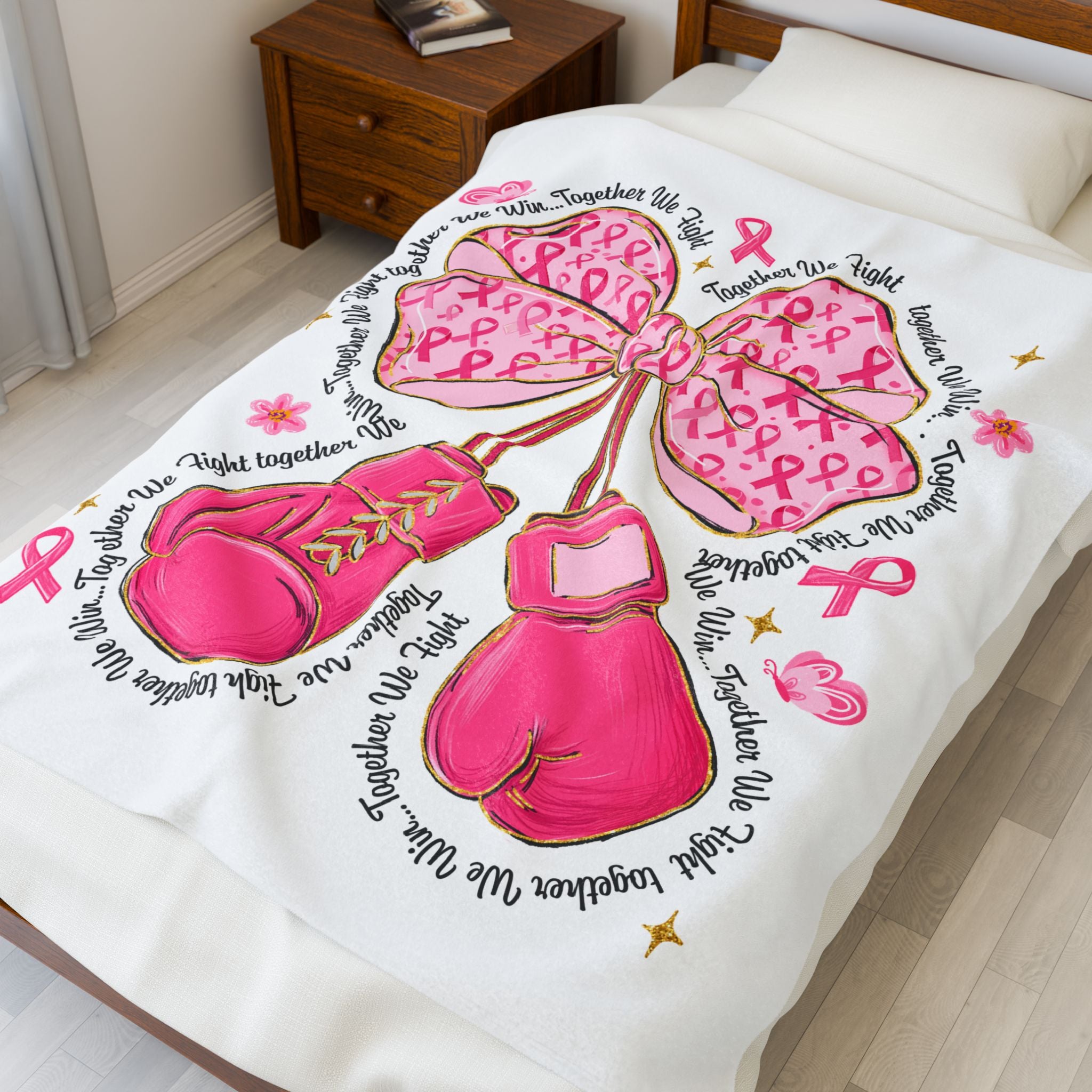 Cancer Warrior Plush Blanket